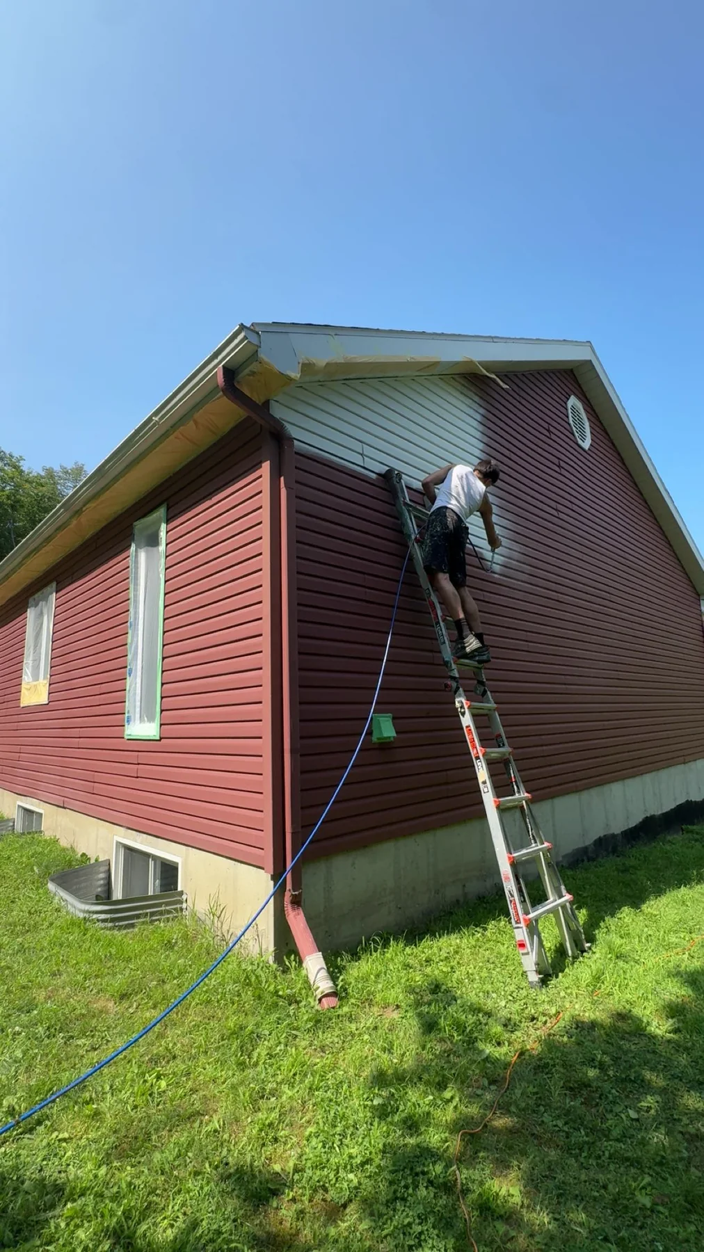 Go Paint exterior painting work